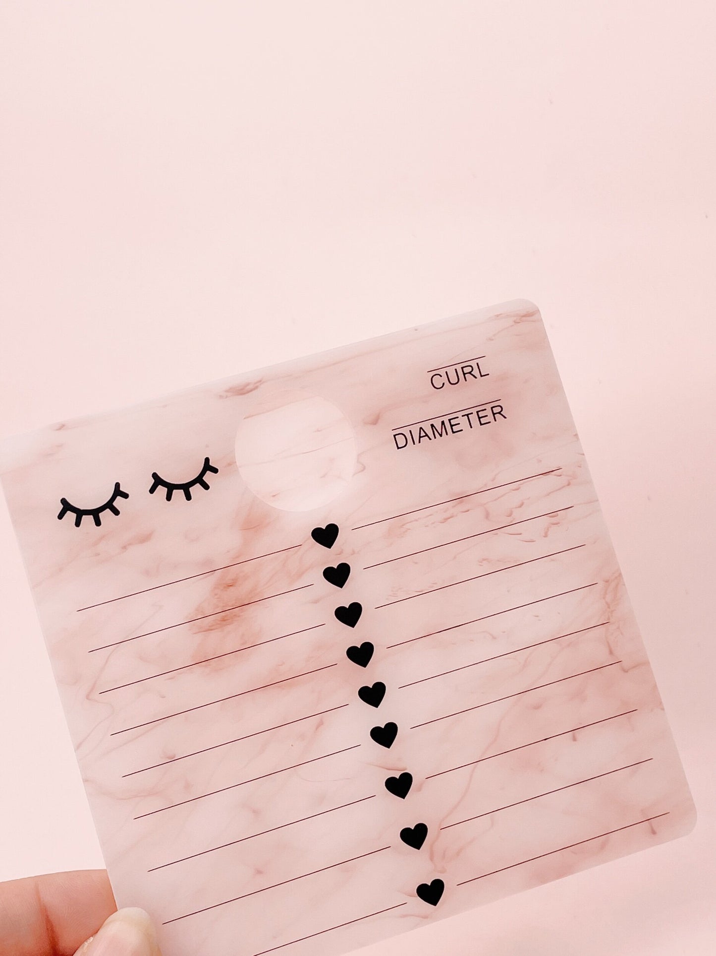 double row lash tile