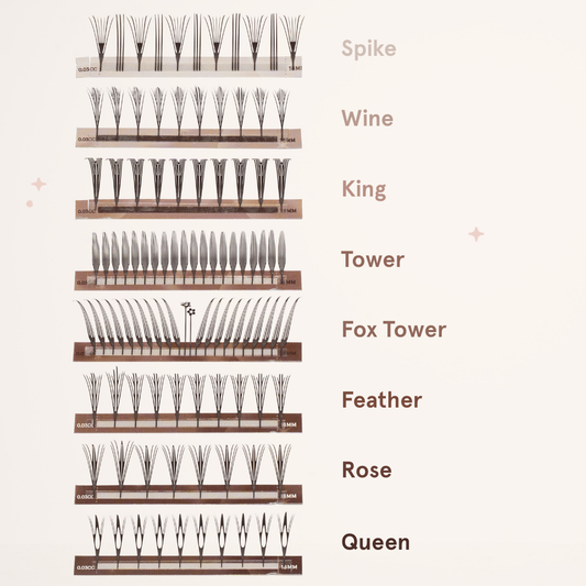 brown manhua lashes