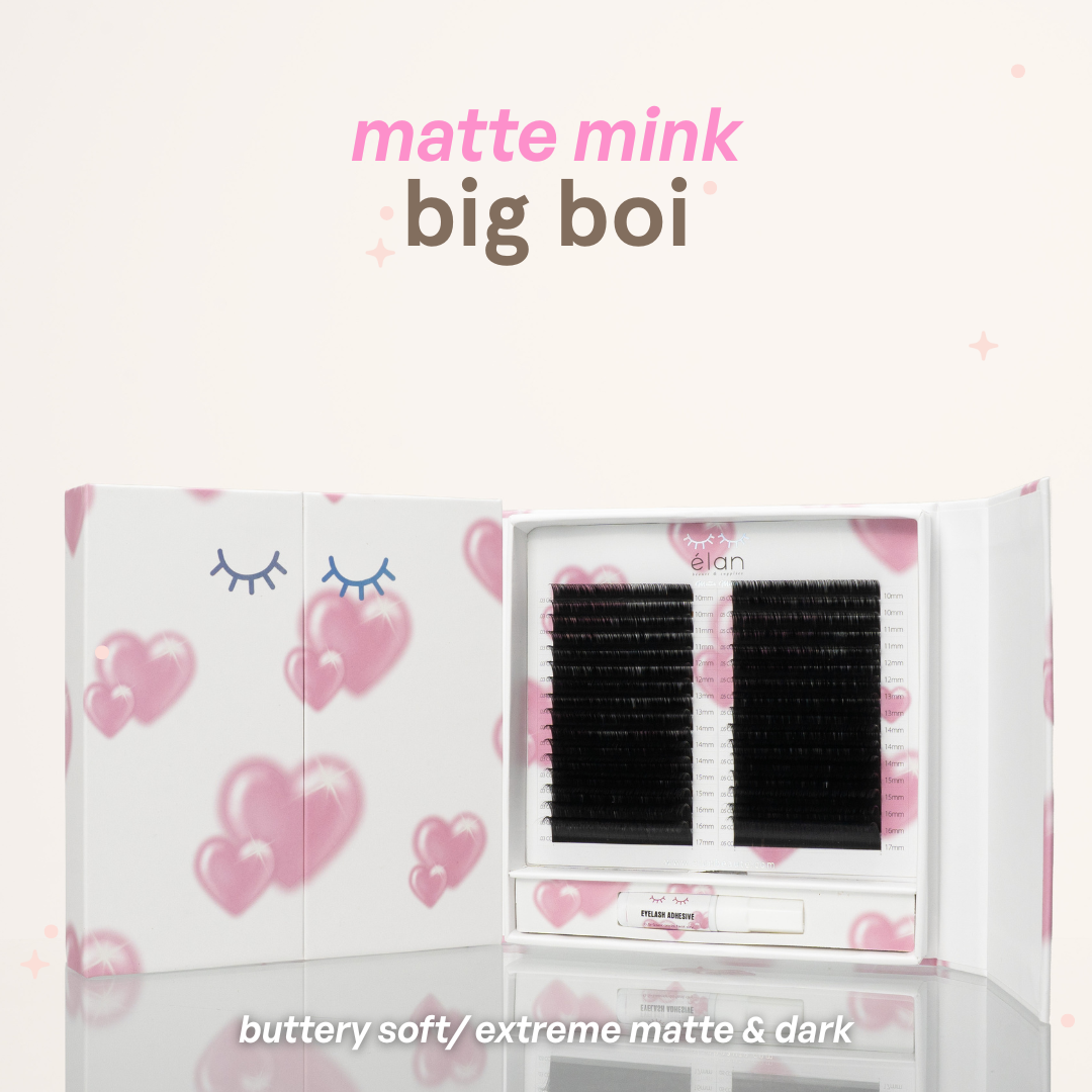 the BIG BOI 0.03+0.05 MATTE MINK mix tray ๐