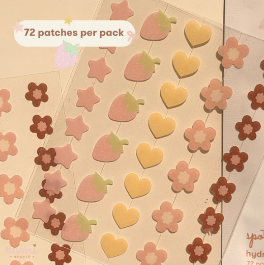rumi hydrocolloid spot patches (72 ct)