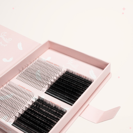 WISPY DIARIES 0.05 premade spikes + royal mink lashes