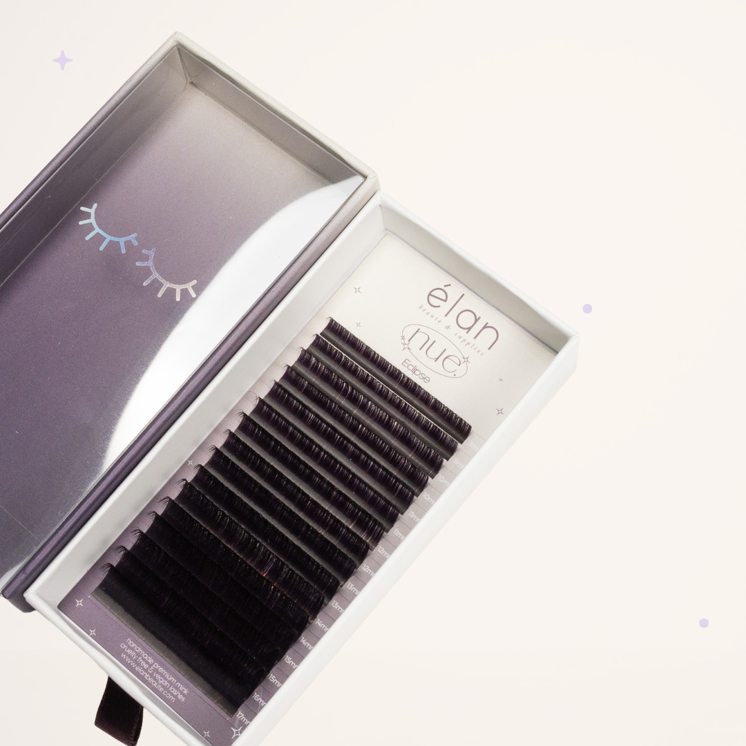 midnight matte NUE color lashes