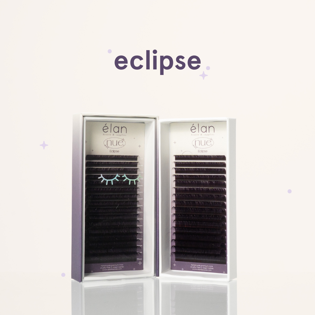 midnight matte NUE color lashes