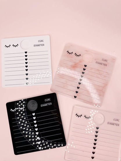 double row lash tile