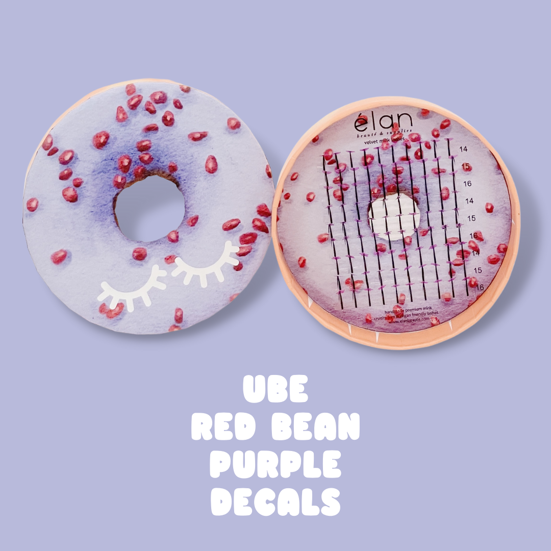 cafe élan DONUT decal lashes