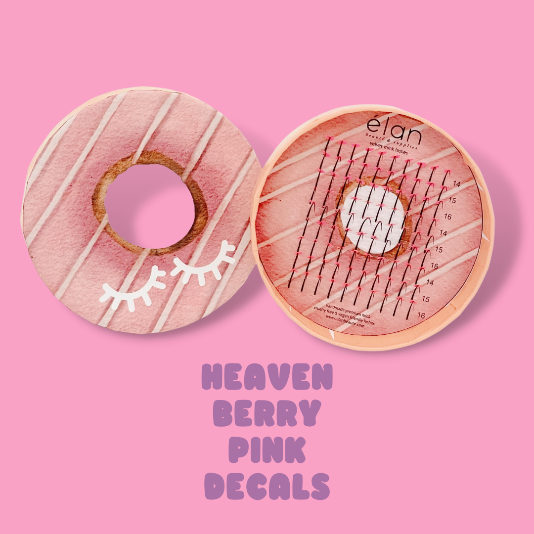 cafe élan DONUT decal lashes