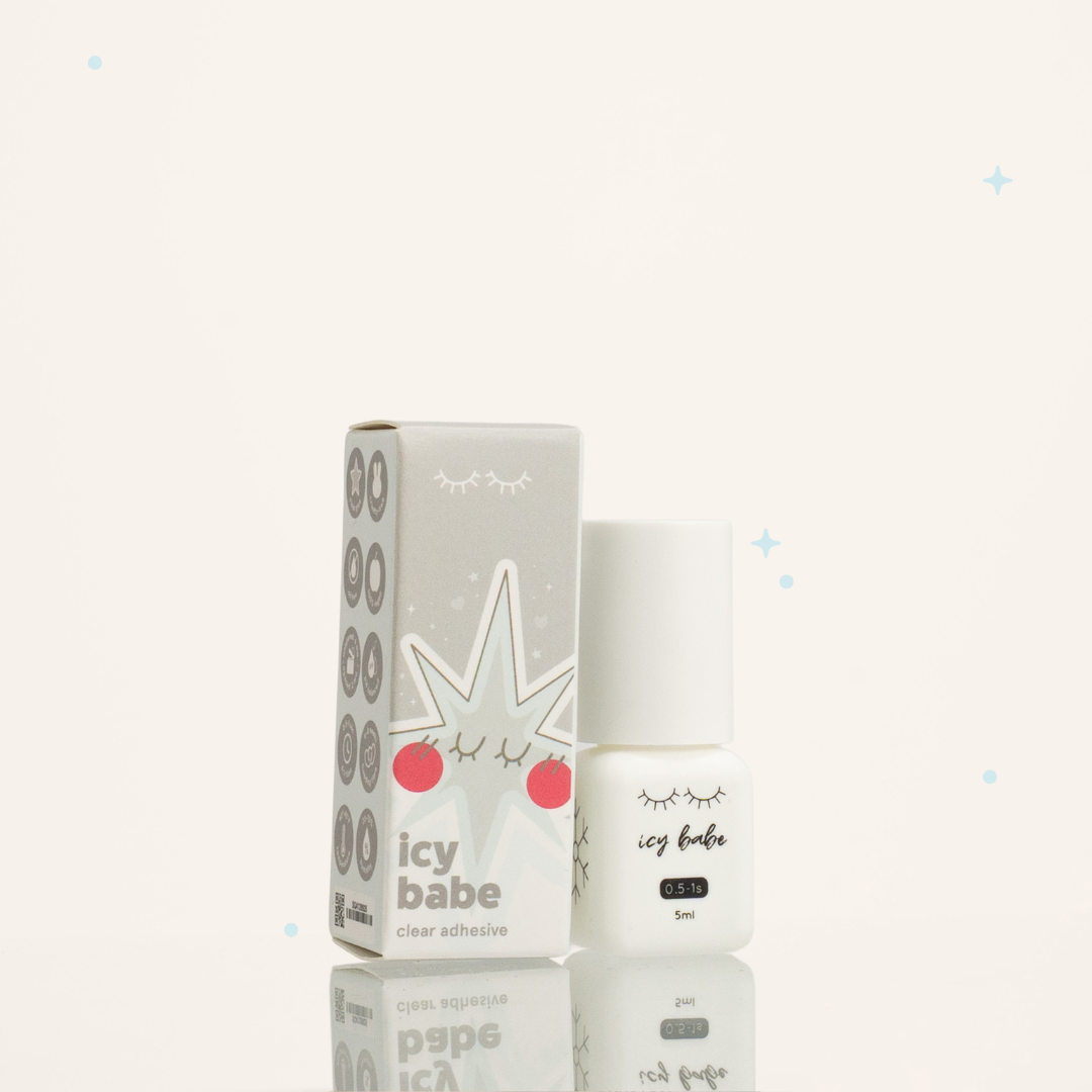 ICY BABE clear adhesive