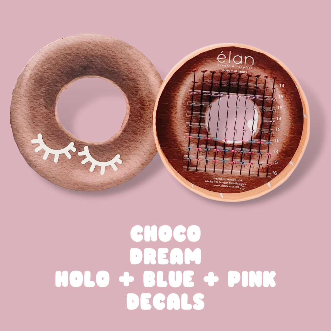 cafe élan DONUT decal lashes