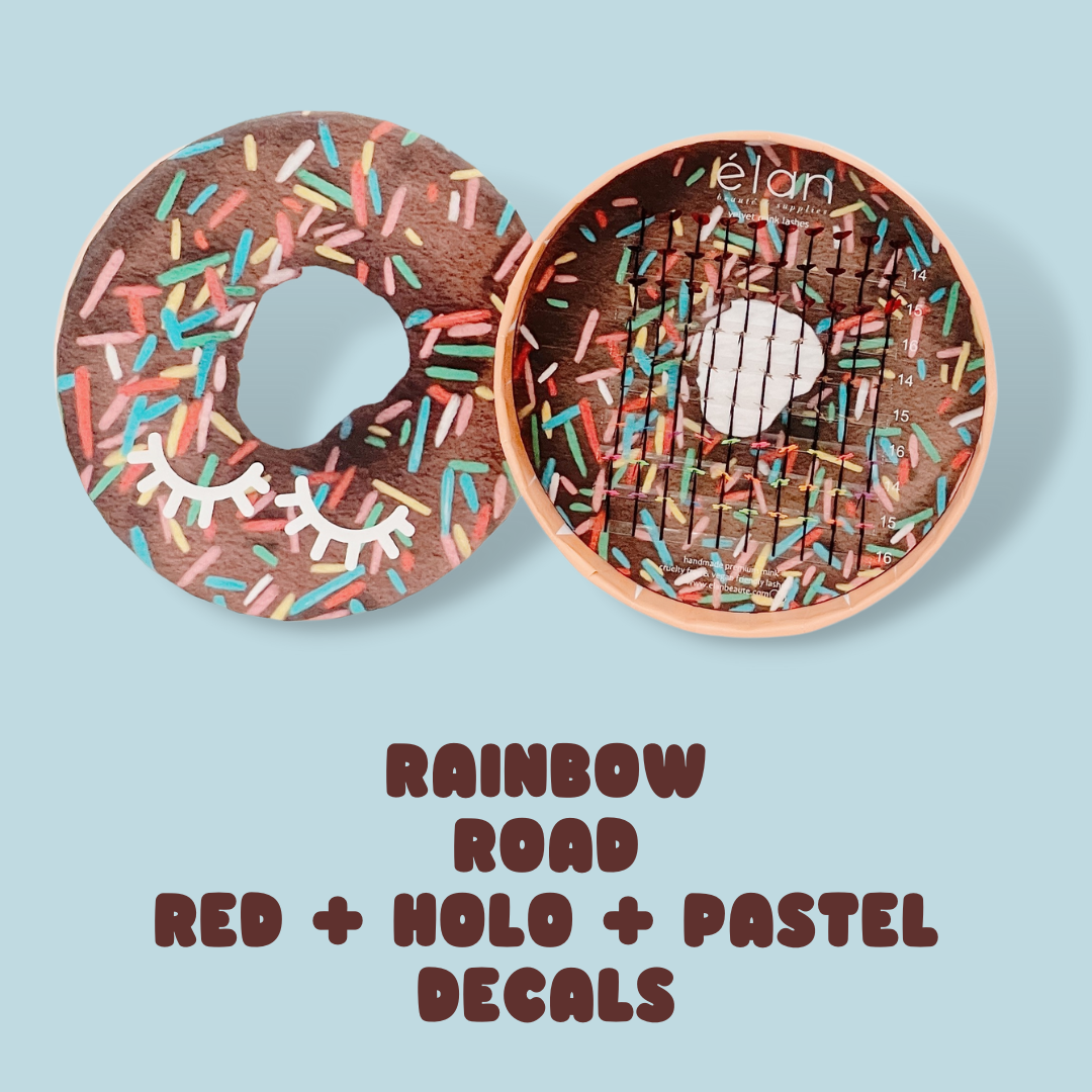 cafe élan DONUT decal lashes
