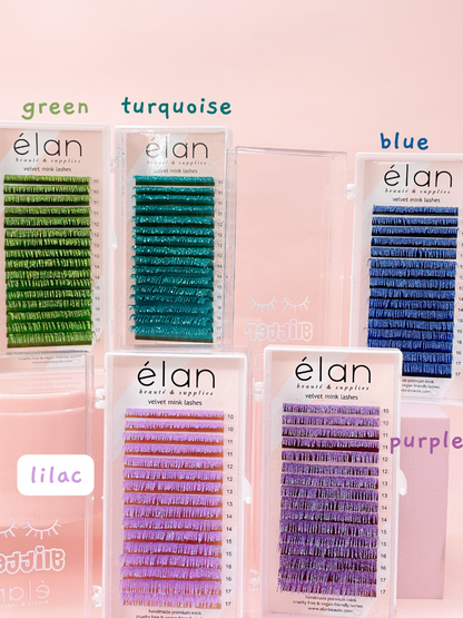 GLITTER 0.10 velvet mink lashes