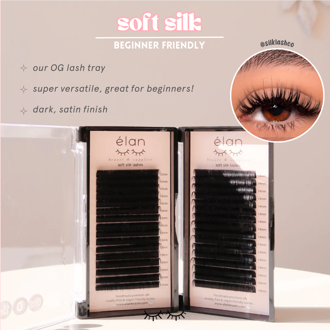 0.05 SOFT SILK lash trays 🌟