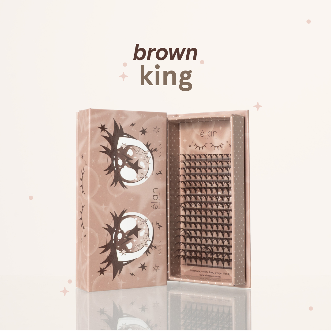 brown manhua lashes