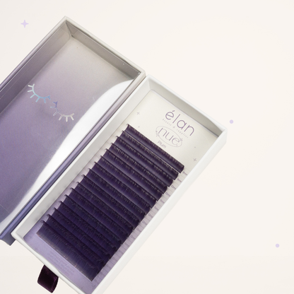 midnight matte NUE color lashes