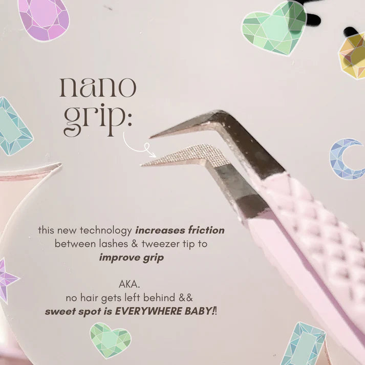 GEMSTONE: nano grip VOLUME tweezer