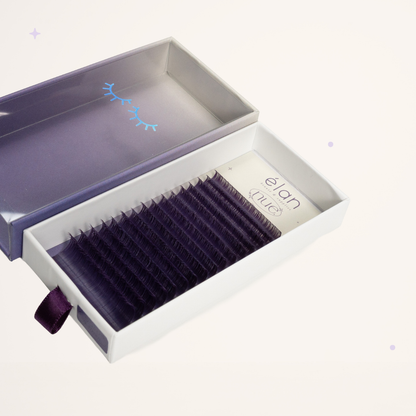 midnight matte NUE color lashes