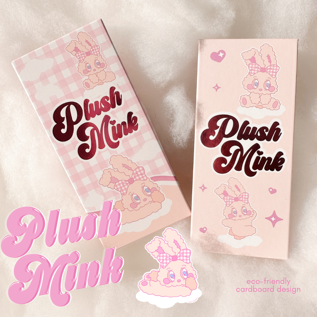 0.05 PLUSH MINK lash trays (PLUSH +FLUFF) 🐰