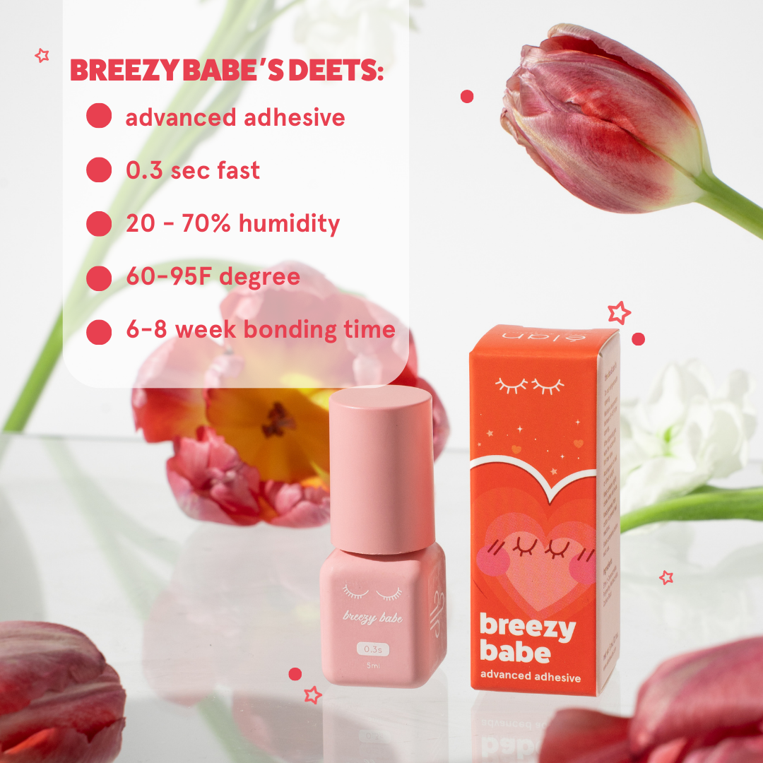 BREEZY BABE 0.3sec adhesive