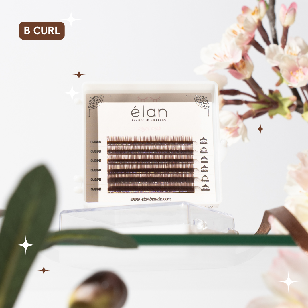 BROWN BOTTOM LASHES mini tray