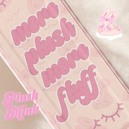 0.07 PLUSH MINK lash trays (PLUSH +FLUFF) 🐰