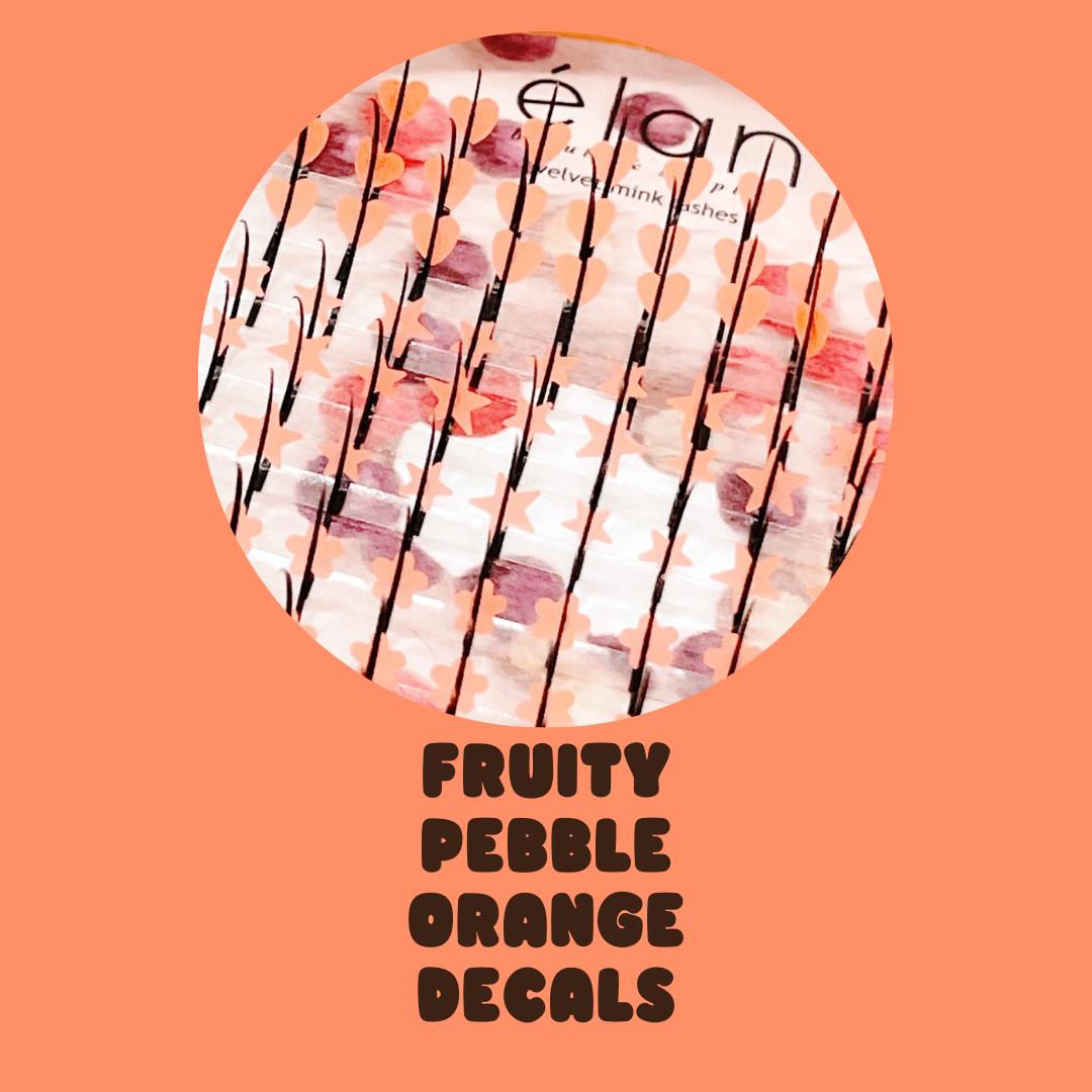 cafe élan DONUT decal lashes