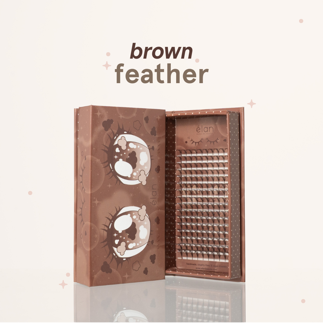 brown manhua lashes