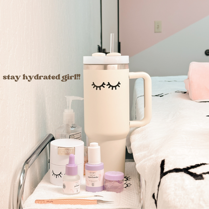 STAY HYDRATED 40oz tumbler