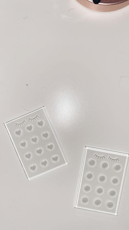 glass glue tray