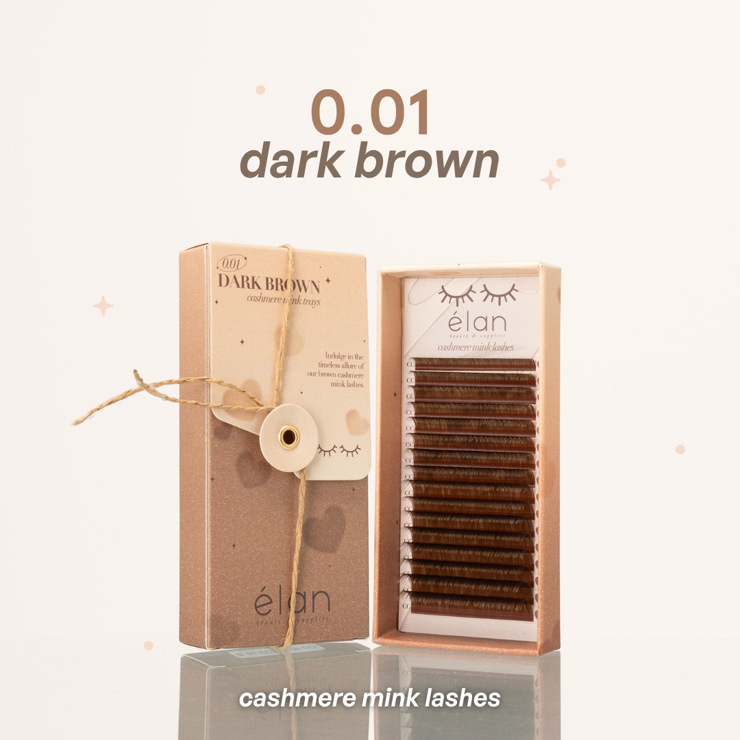 0.01 DARK BROWN cashmere mink