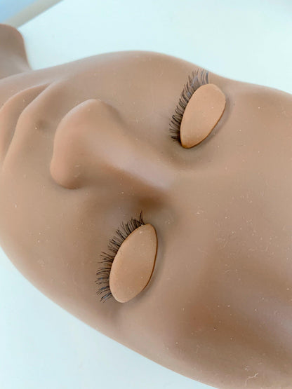 mannequin head with removal lids