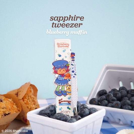 STRAWBERRY SHORTCAKE nano grip sapphire tweezer