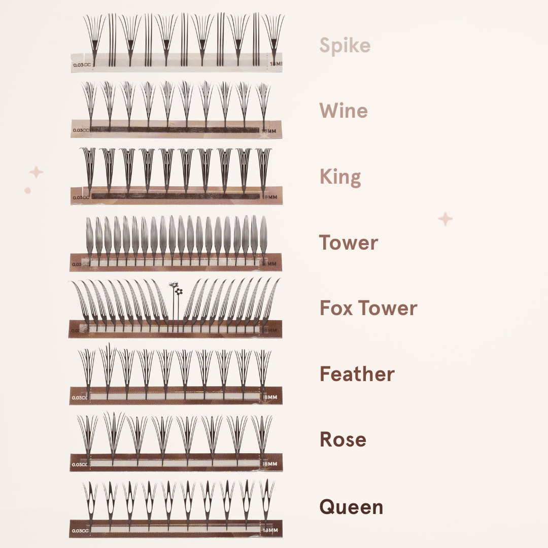 brown manhua lashes