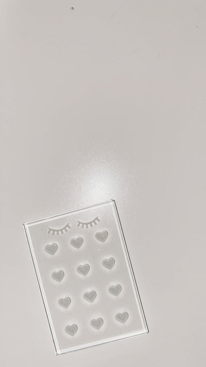 glass glue tray