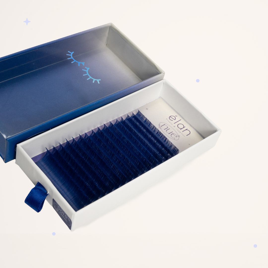 midnight matte NUE color lashes
