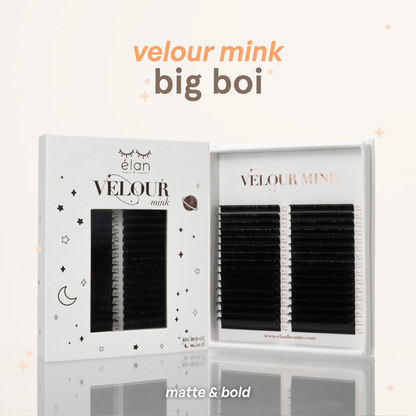 the BIG BOI 0.03+0.05 VELOUR MINK mix tray ✨