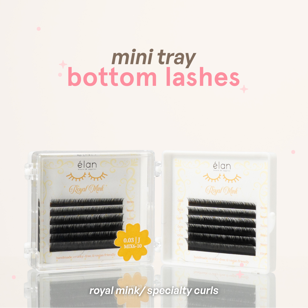 BOTTOM LASHES mini tray