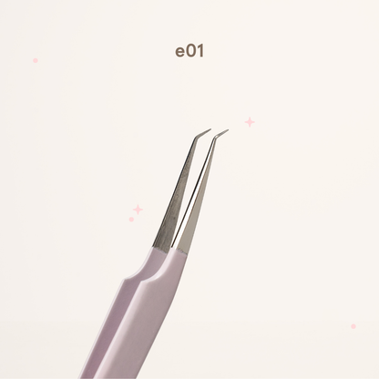 angled volume tweezers