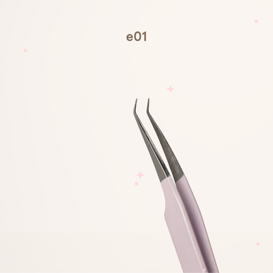 angled volume tweezers