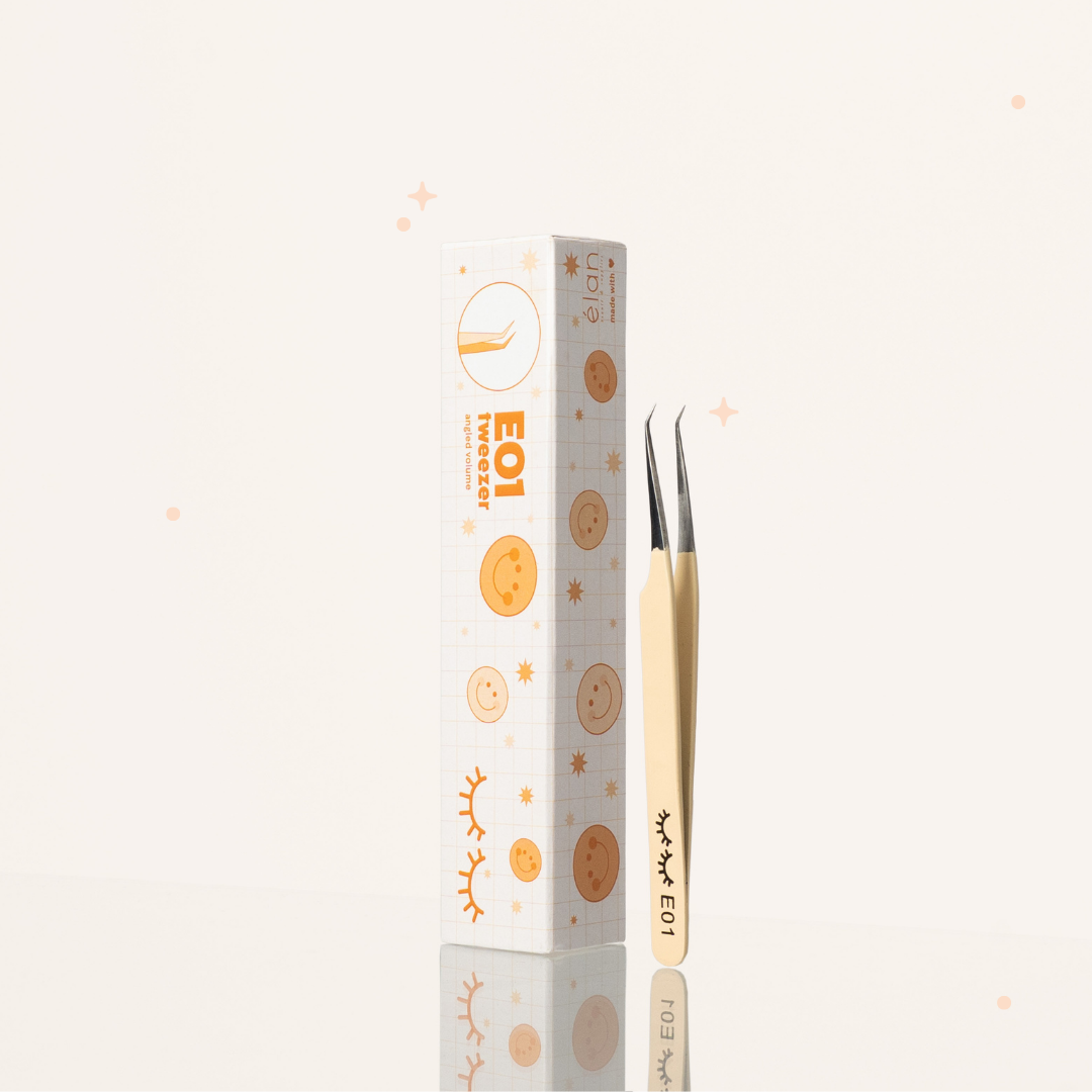 angled volume tweezers