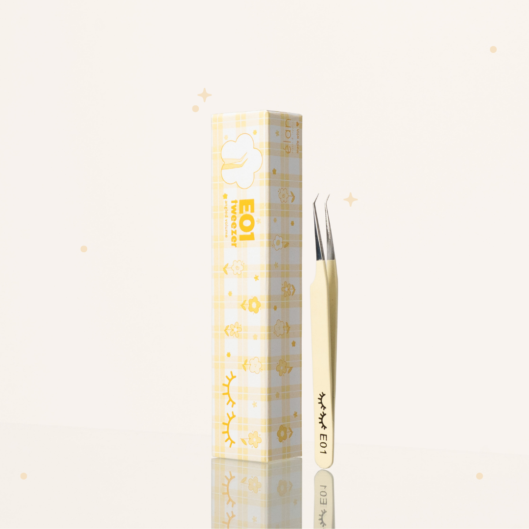 angled volume tweezers