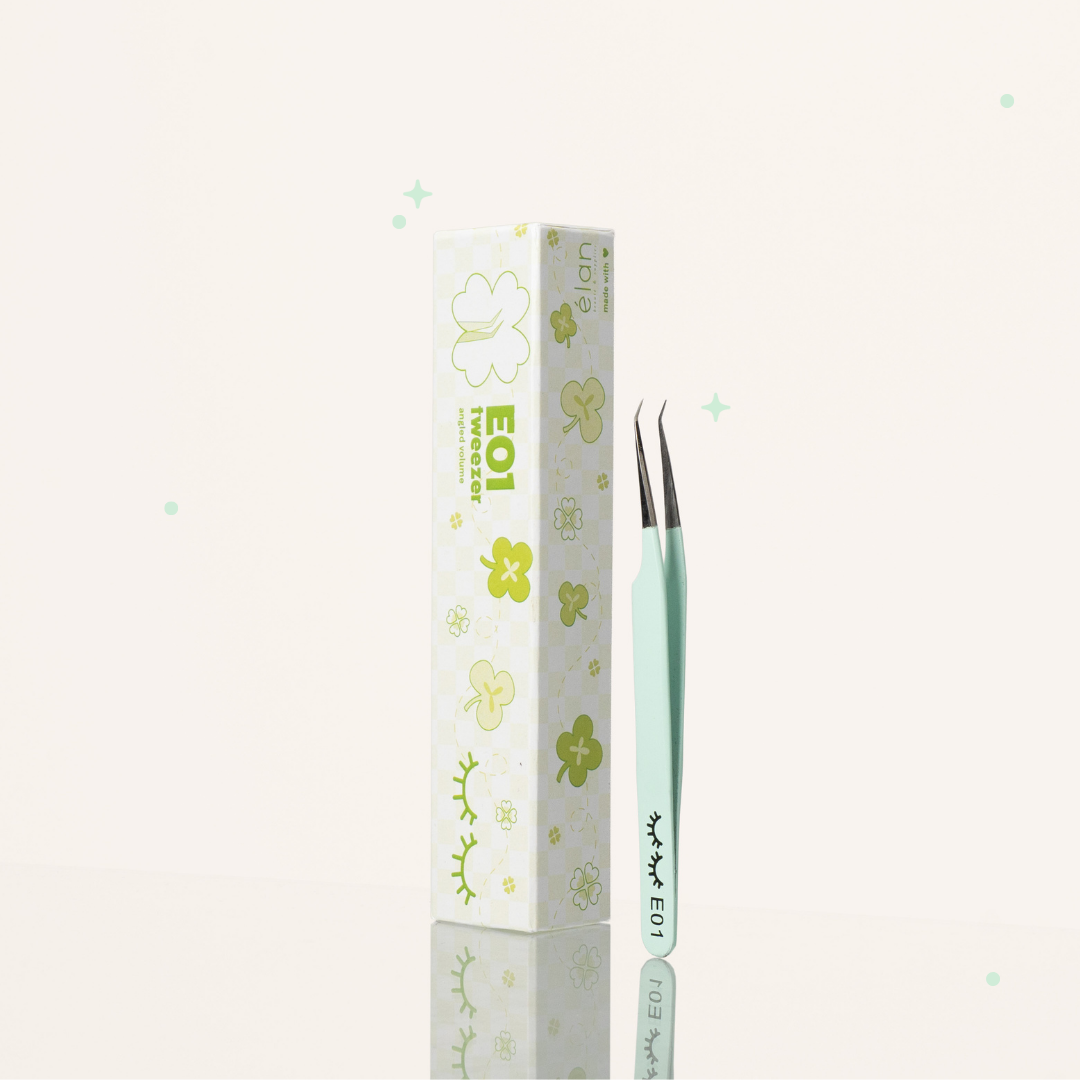 angled volume tweezers
