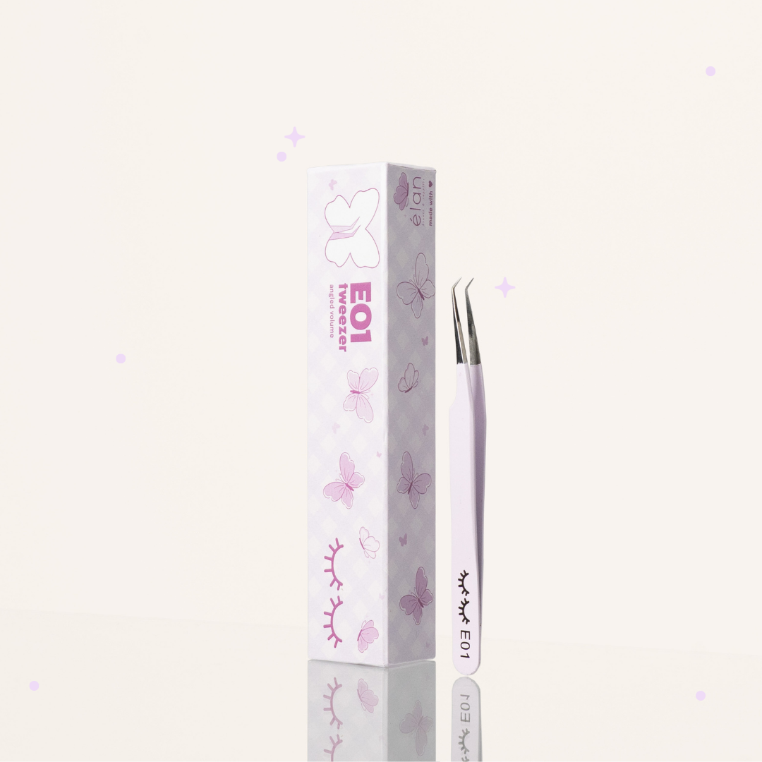 angled volume tweezers