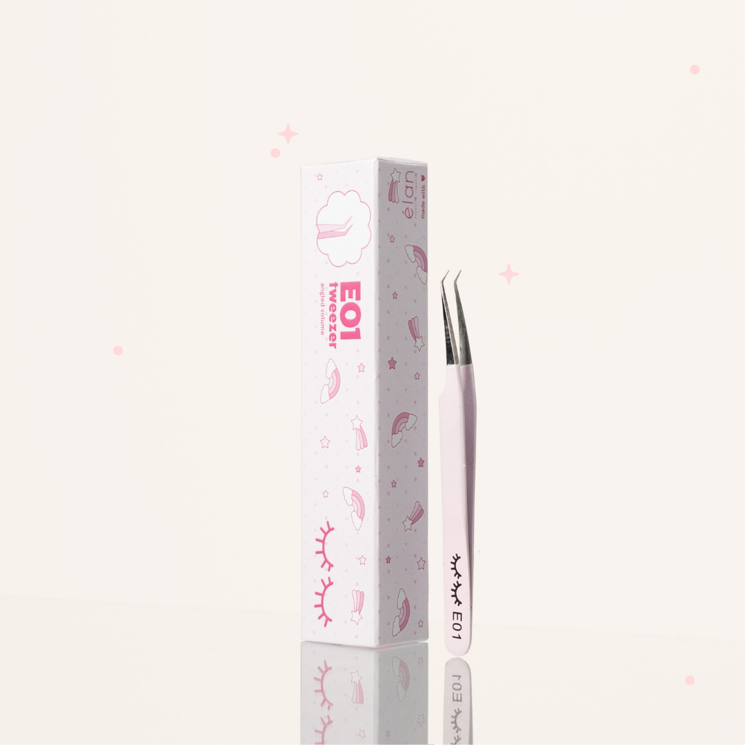 angled volume tweezers