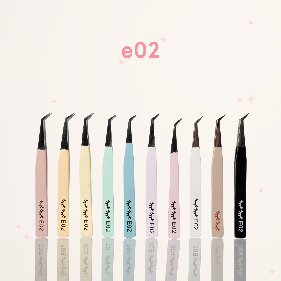 angled volume tweezers