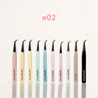 angled volume tweezers