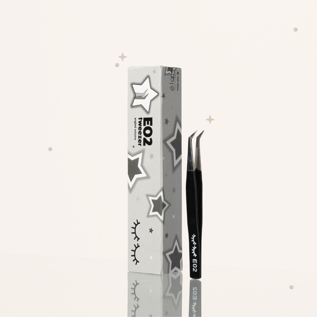 angled volume tweezers