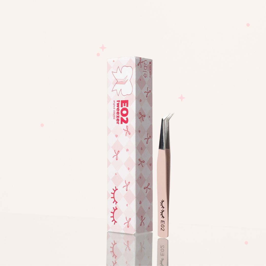 angled volume tweezers