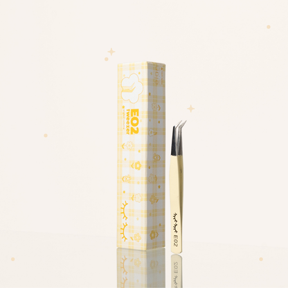 angled volume tweezers