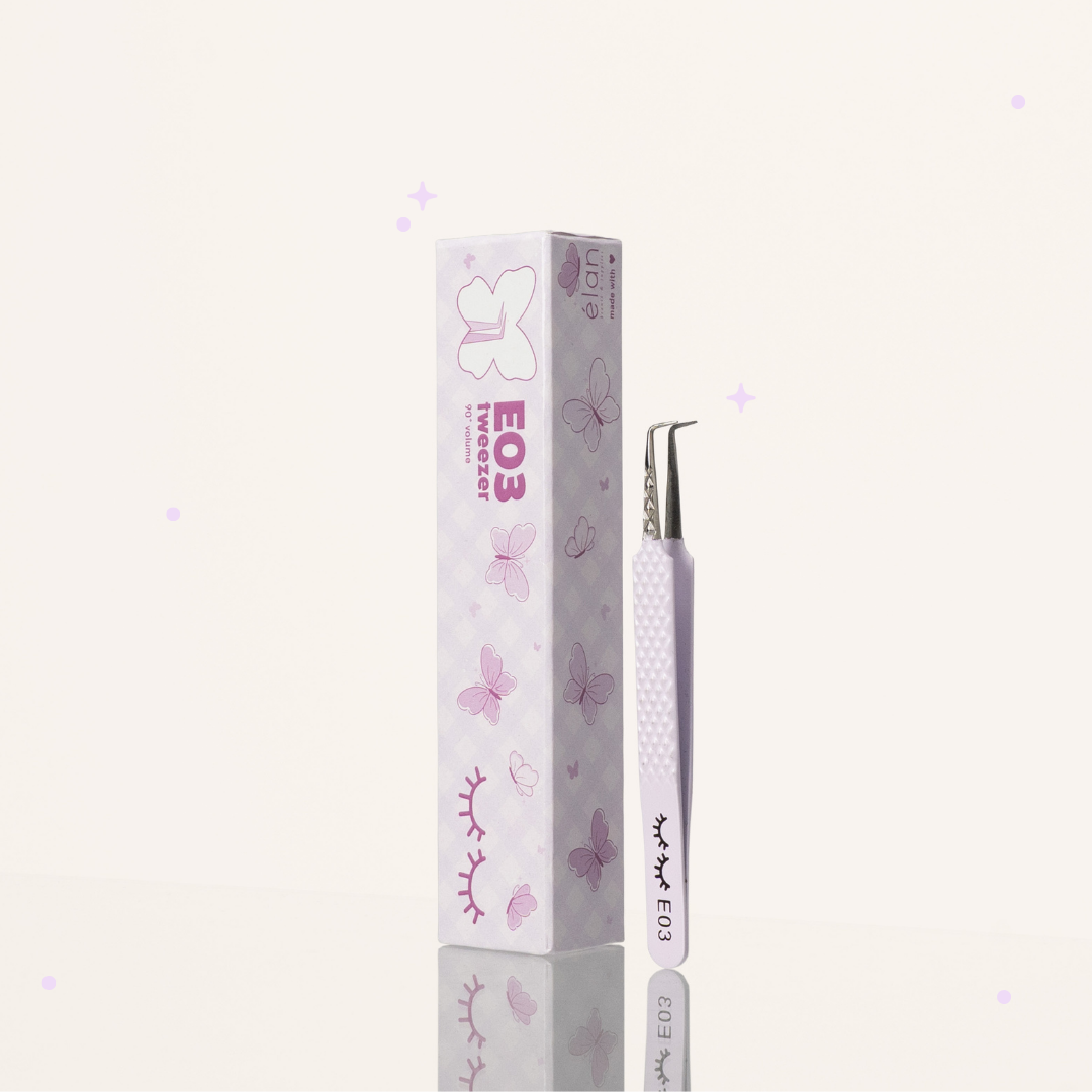 90 degree volume tweezers