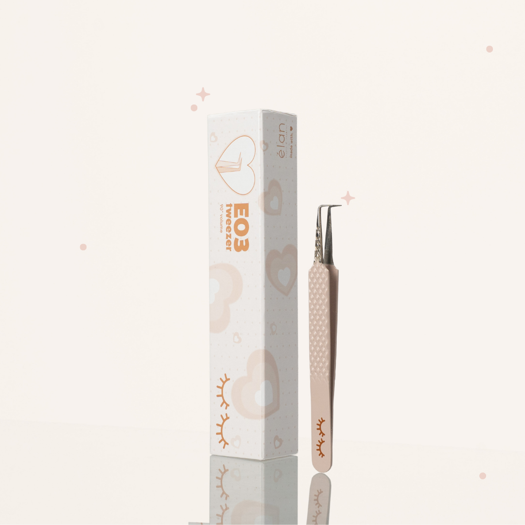 90 degree volume tweezers