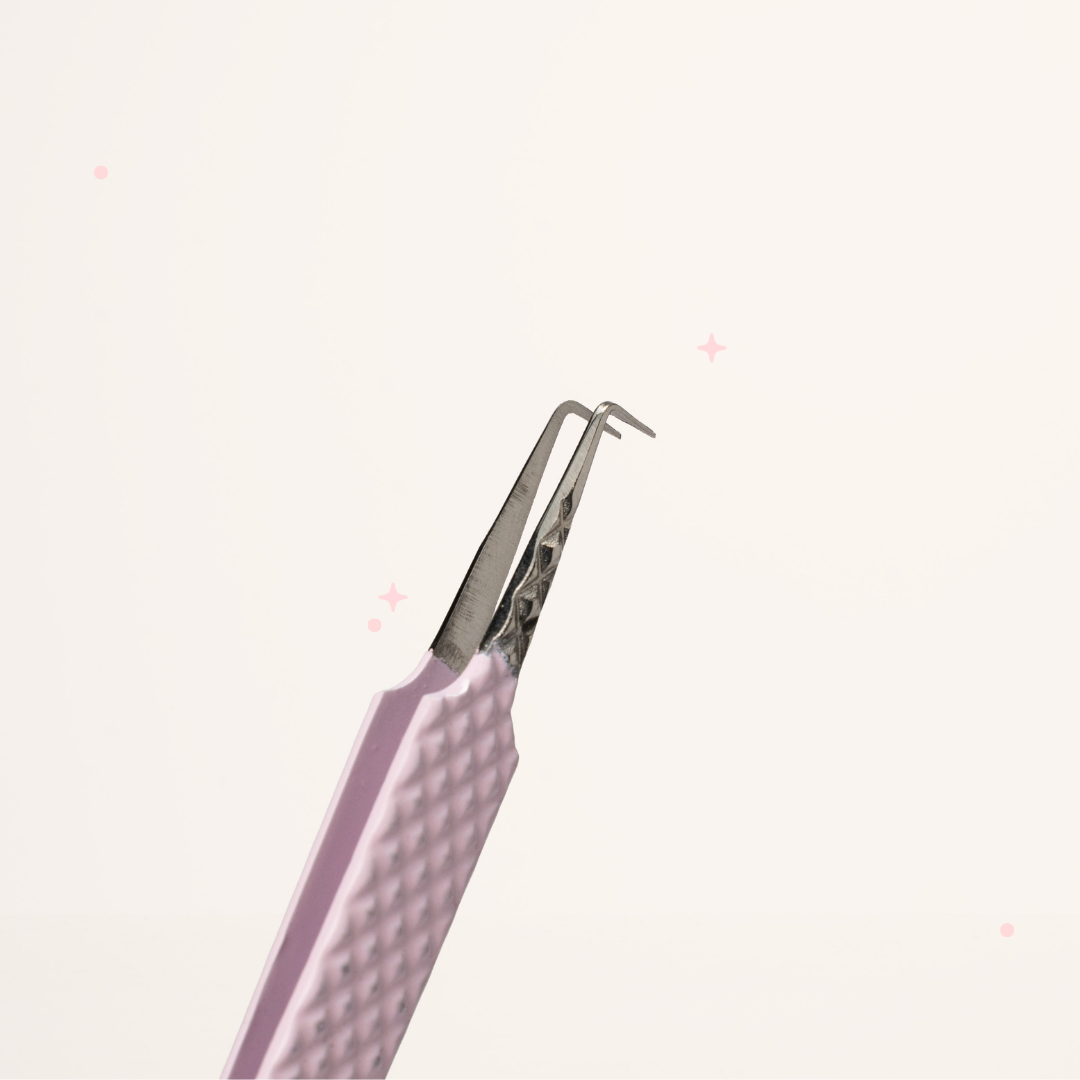 90 degree volume tweezers